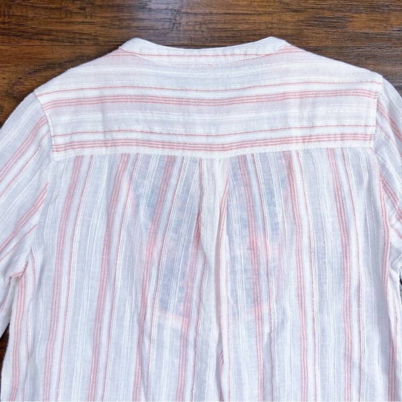 Holding Horses • Anthro Mesa Peasant Top blouse popover embroidered cotton gauze - Picture 12 of 12